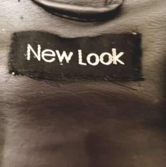 Juniors black leather jacket - Picture 4 of 4